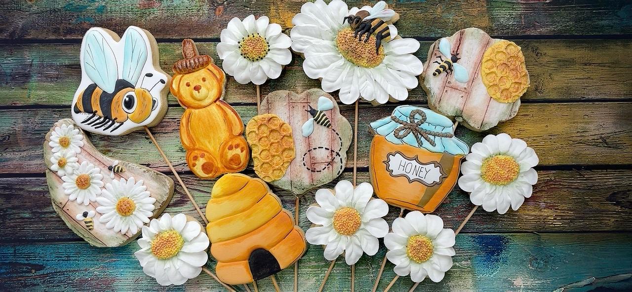 Koláčiky so včelami