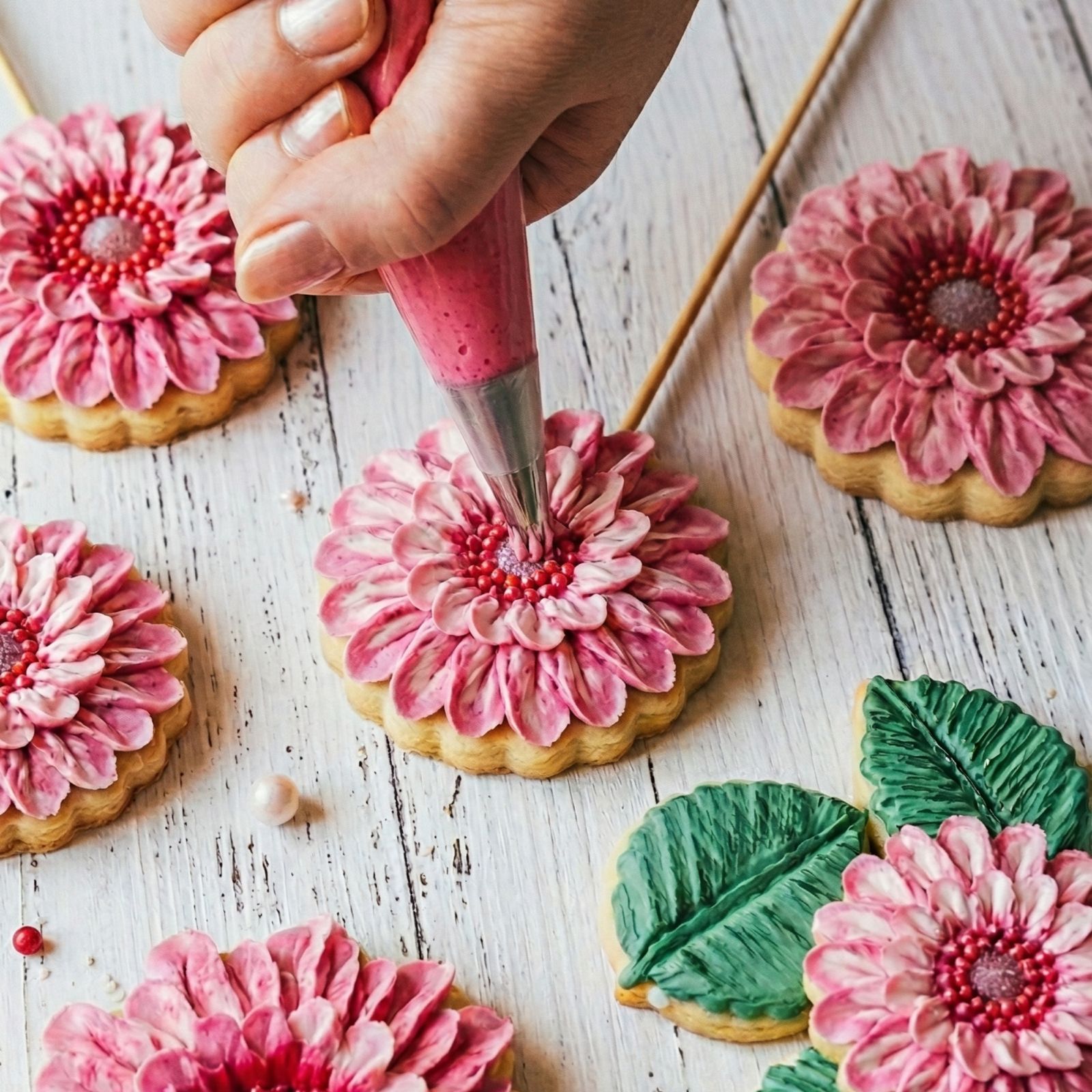 Zdobenie koláčikov